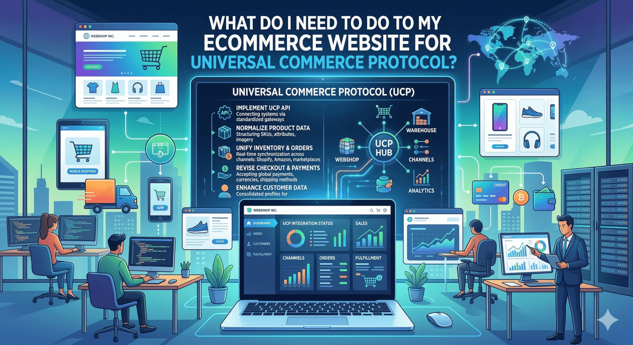 What Do I Need to Do to My Ecommerce Website for Universal Commerce Protocol?